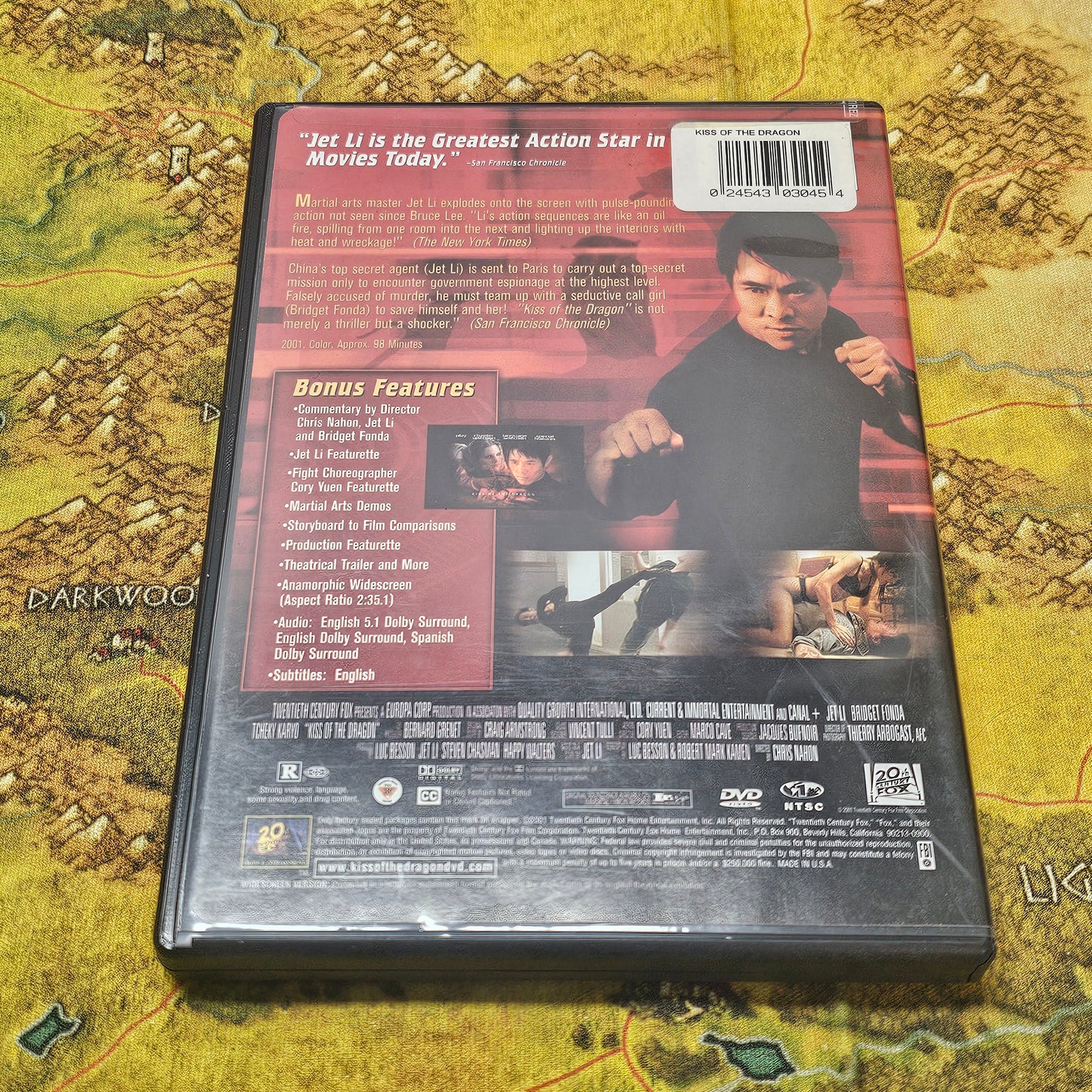 154: Kiss of the Dragon - DVD