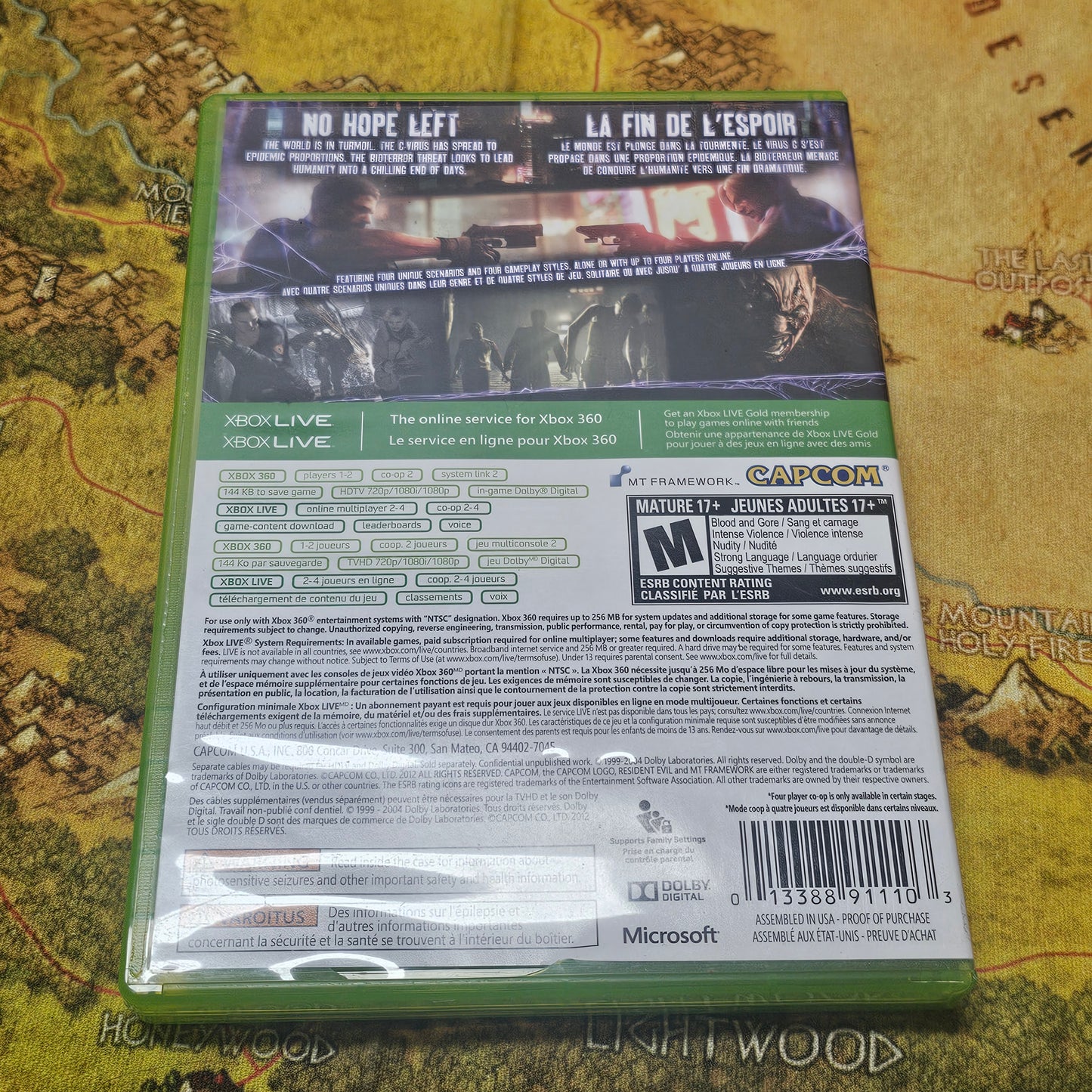 070: Resident Evil 6 - XBox 360