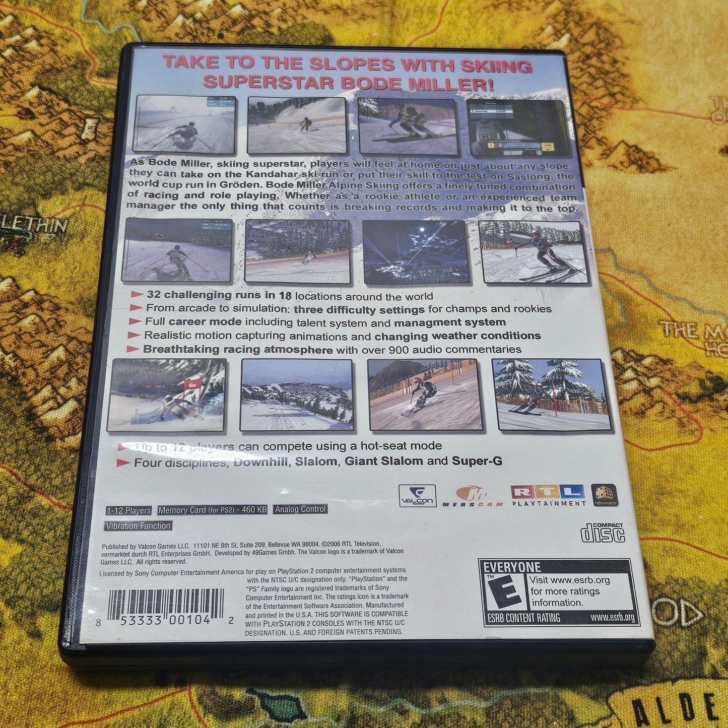 116: Bode Miller Alpine Skiing - PS2