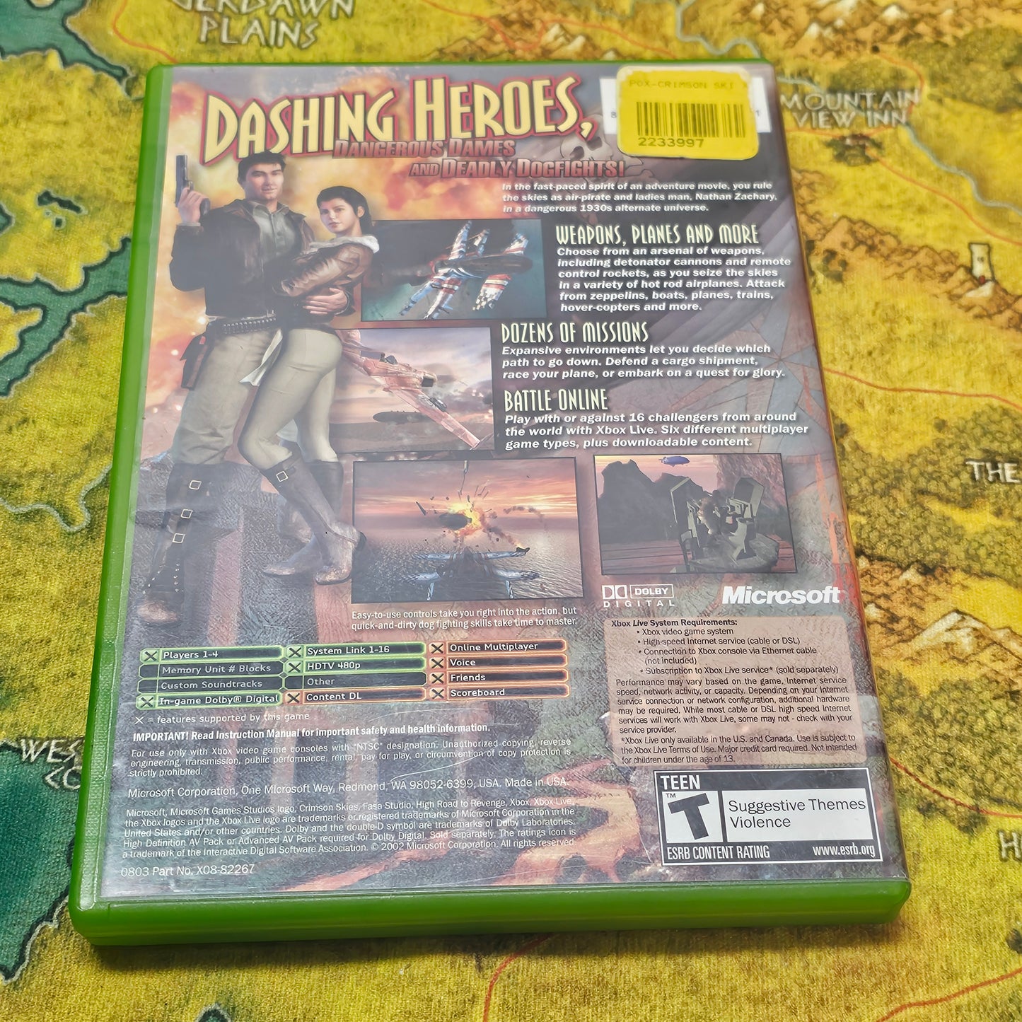 062: Crimson Skies - XBox