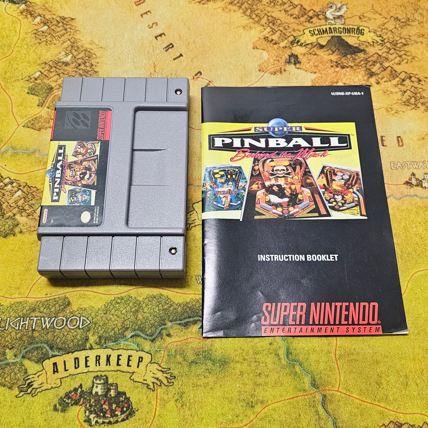 119: Super Pinball: Behind the Mask - SNES