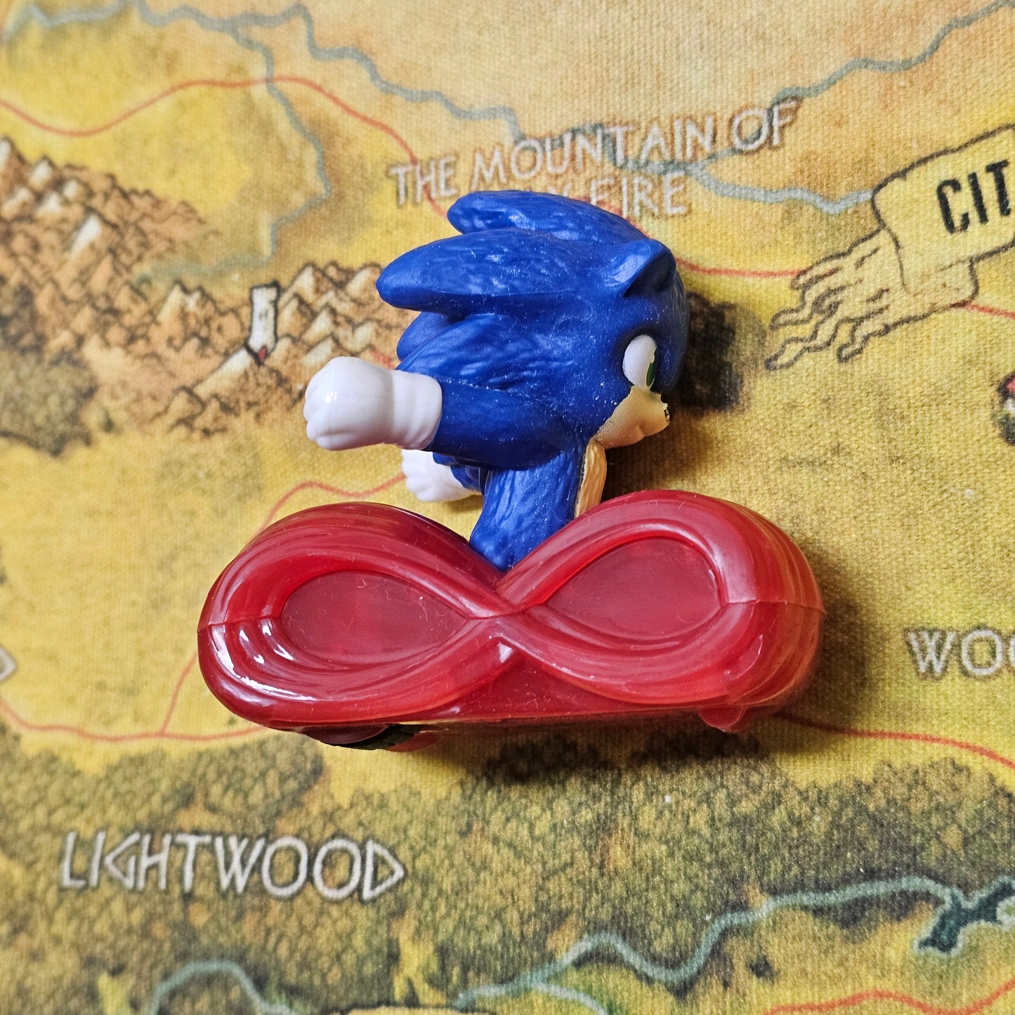 100: Sonic Pullback McDonalds Toy