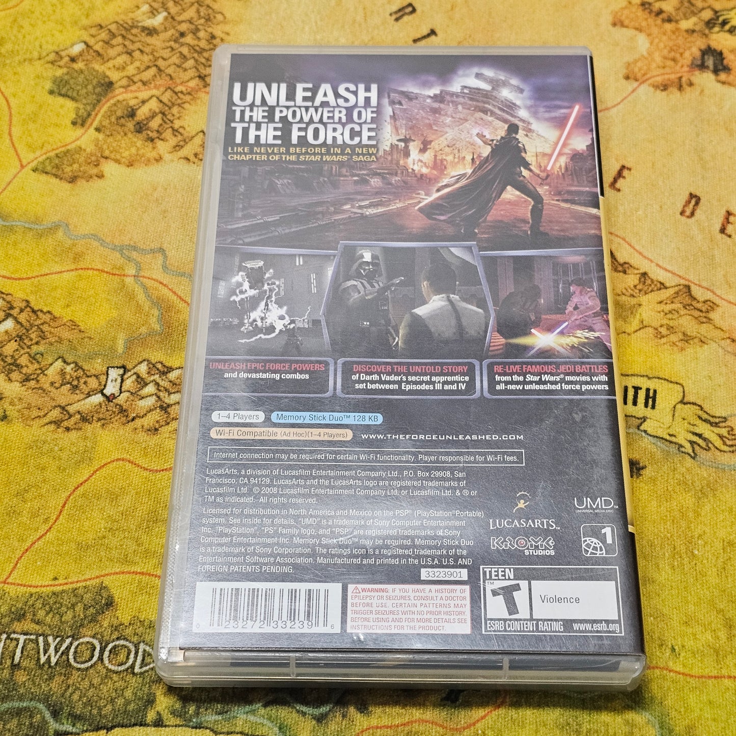 020: Star Wars: The Force Unleashed - PSP