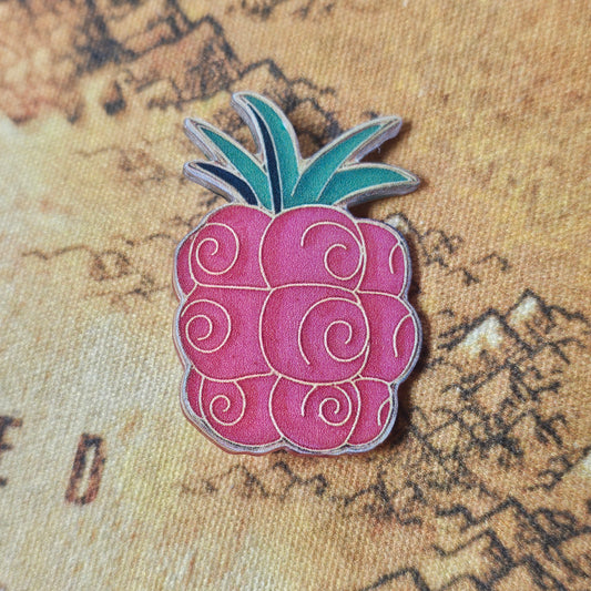 180: One Piece Red Devil Fruit Acrylic Pin