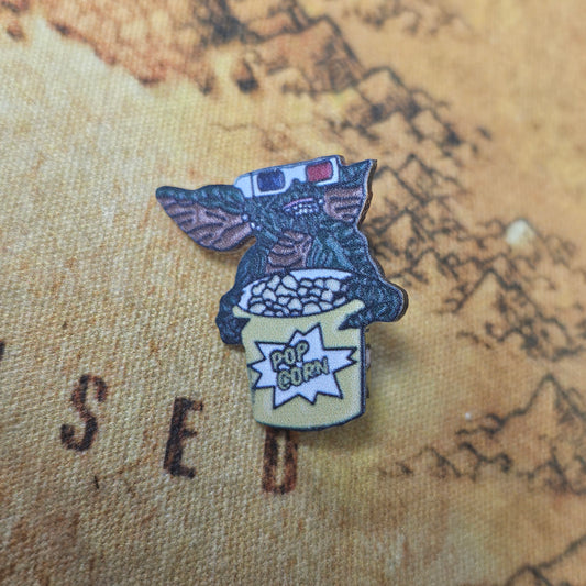 182: Stripe Acrylic Pin
