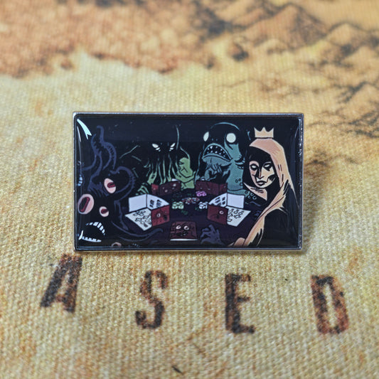 190: Monster TTRPG Night Pin