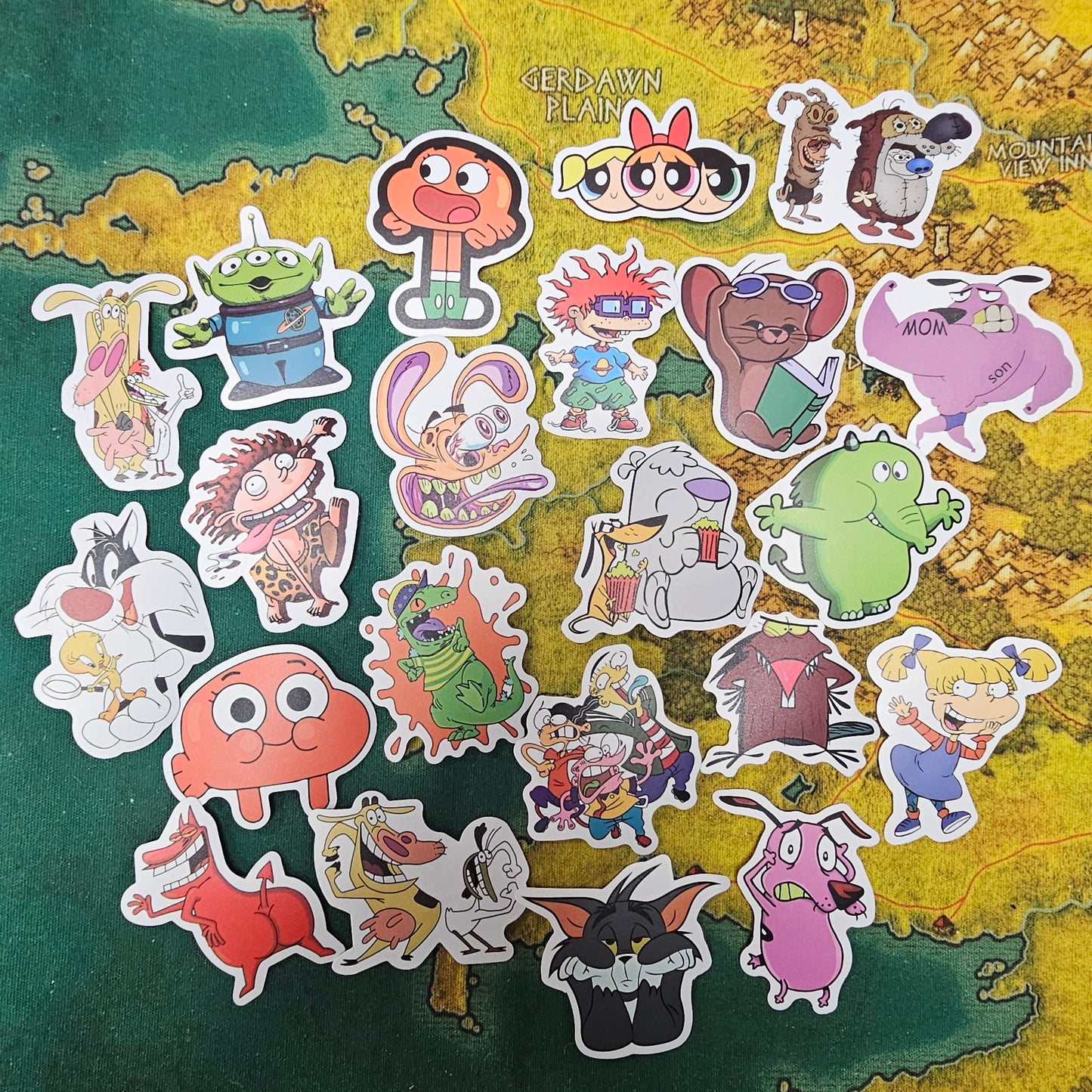 154: Retro Cartoon Sticker Pack