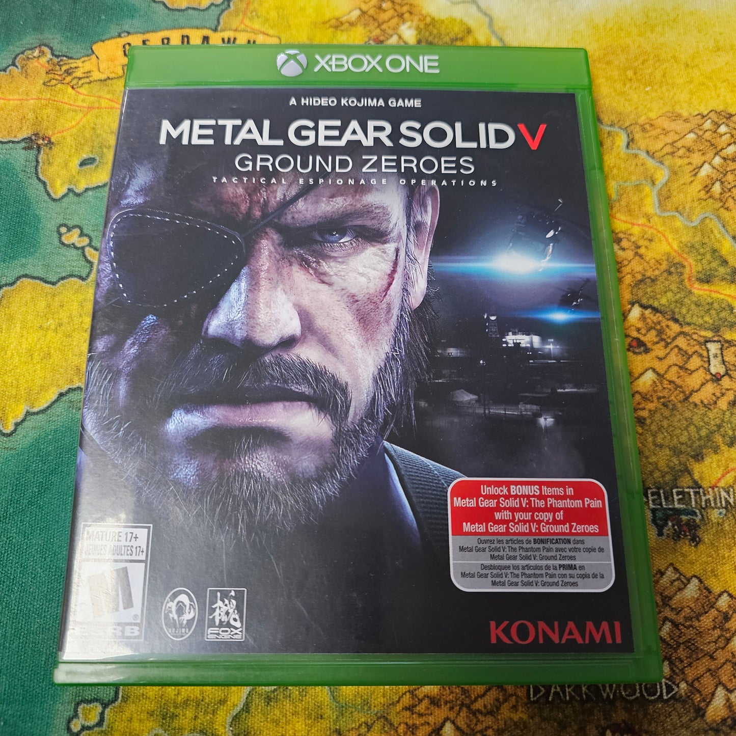 012: Metal Gear Solid V: Ground Zeroes - XBox One