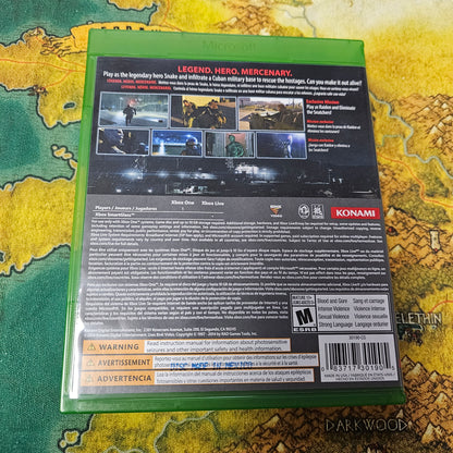 012: Metal Gear Solid V: Ground Zeroes - XBox One