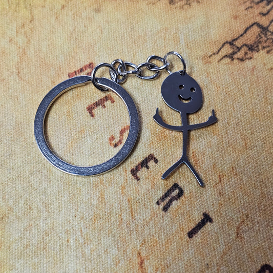 145: Stickman Keychain