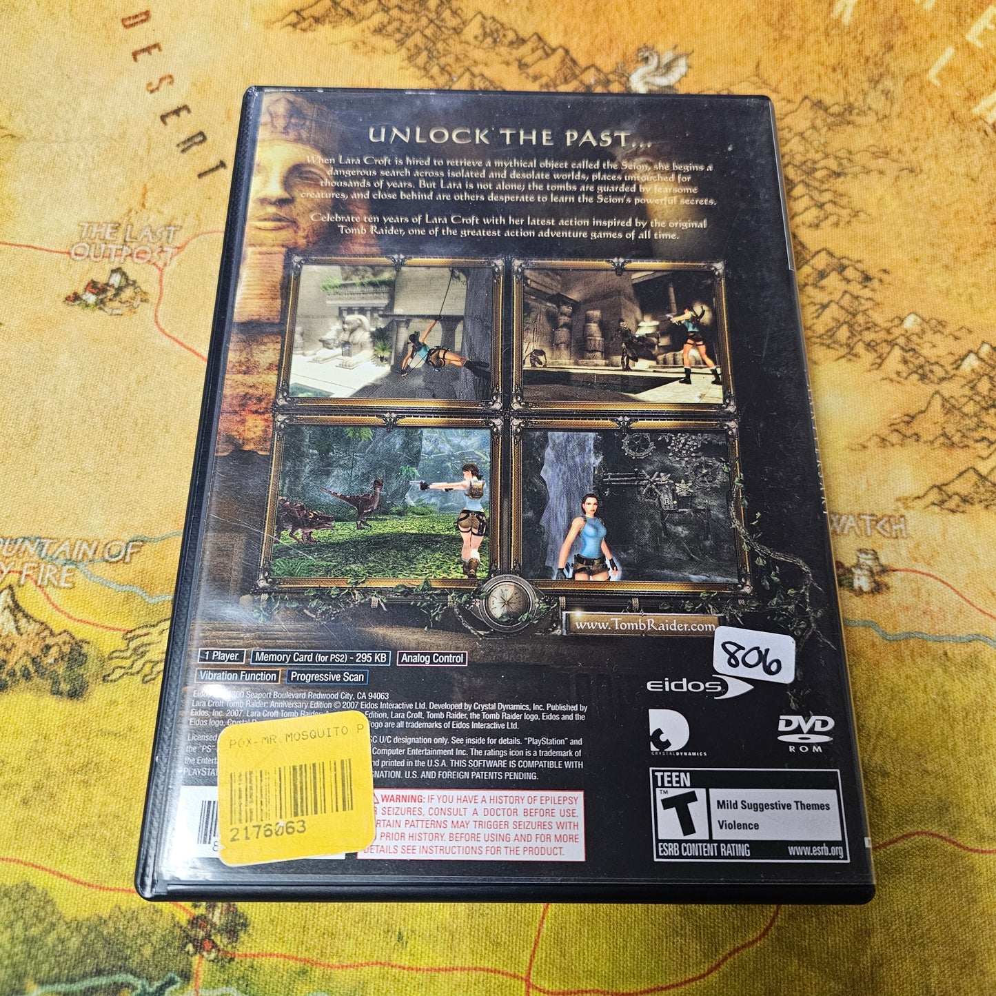 129: Tomb Raider Anniversary - PS2