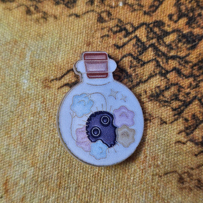 182: Soot Sprite Acrylic Pin