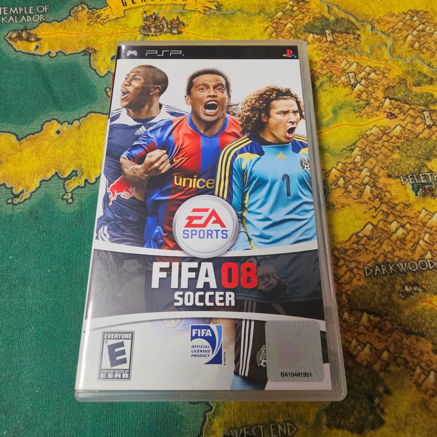 138: FIFA 08 - PSP