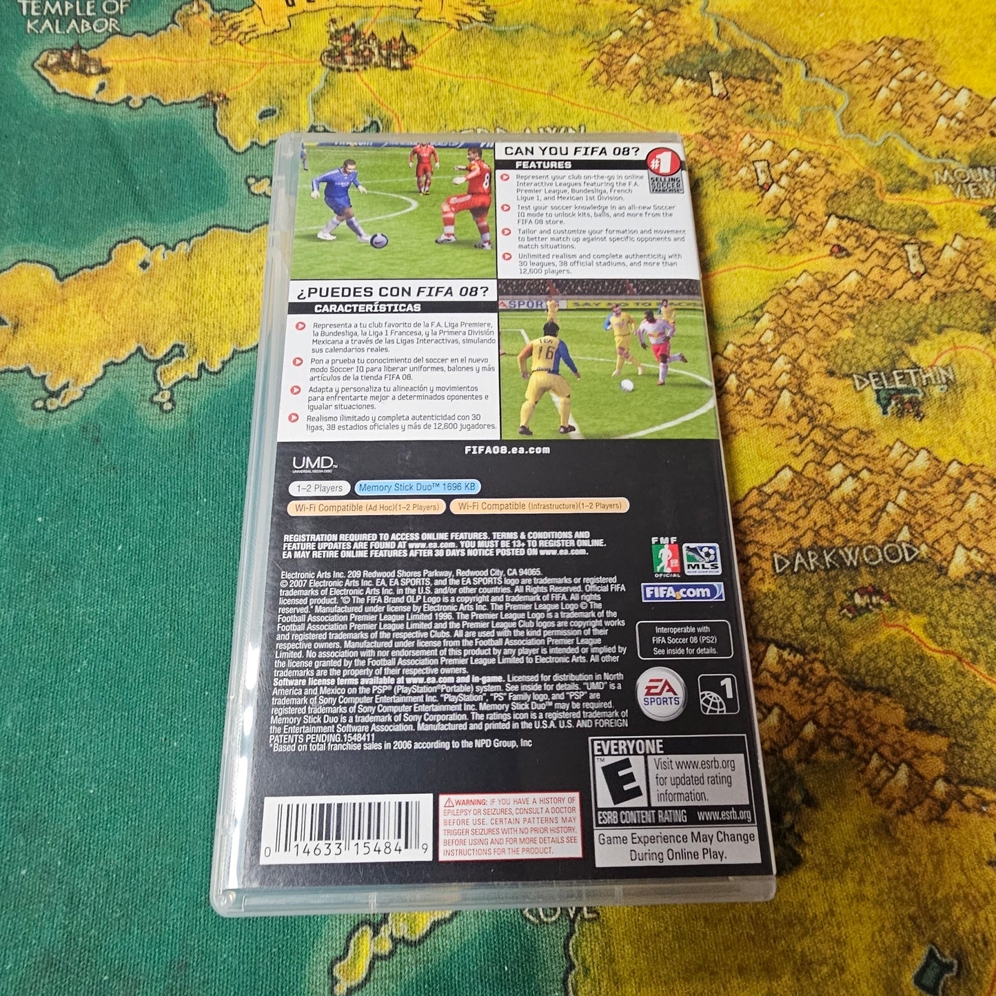 138: FIFA 08 - PSP