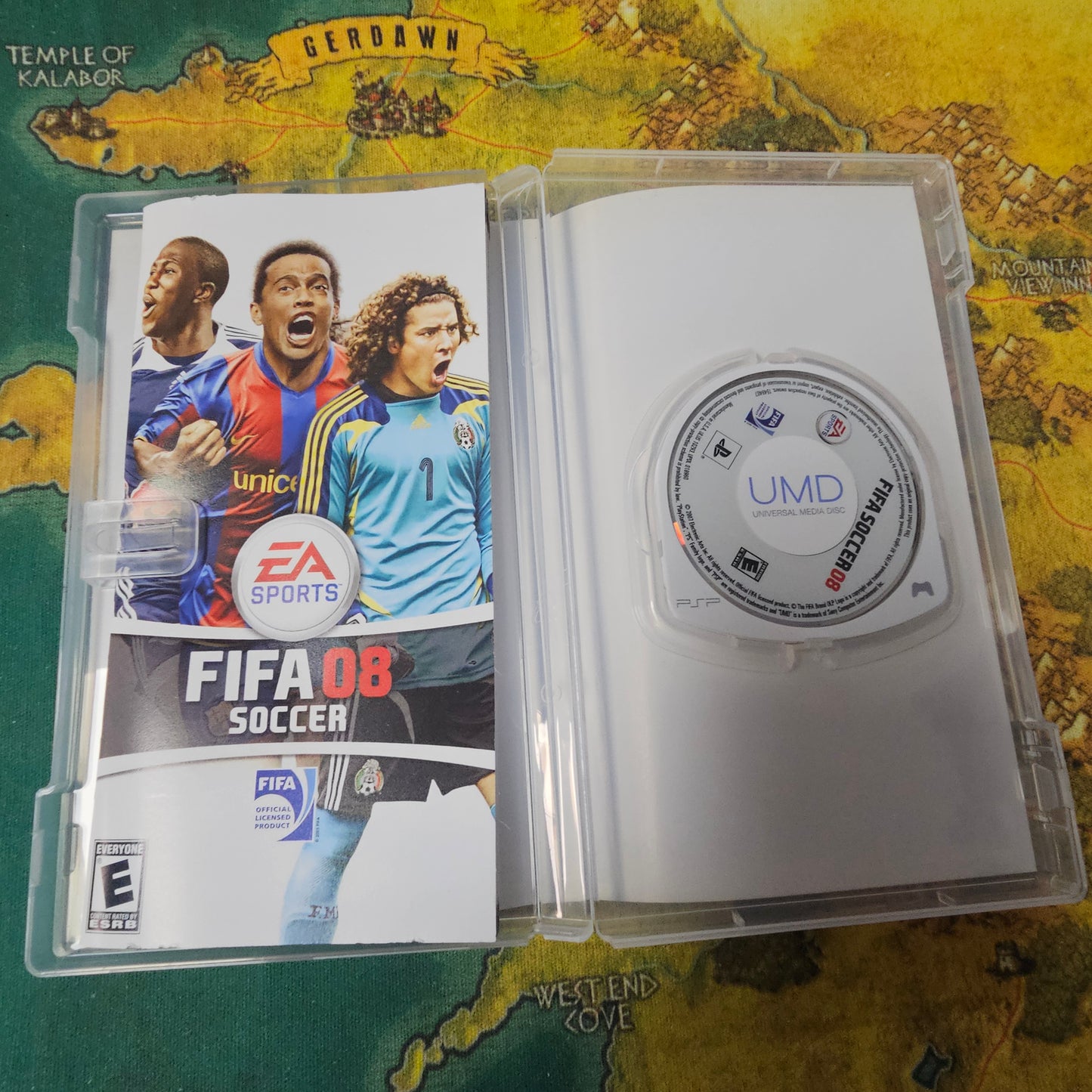 138: FIFA 08 - PSP