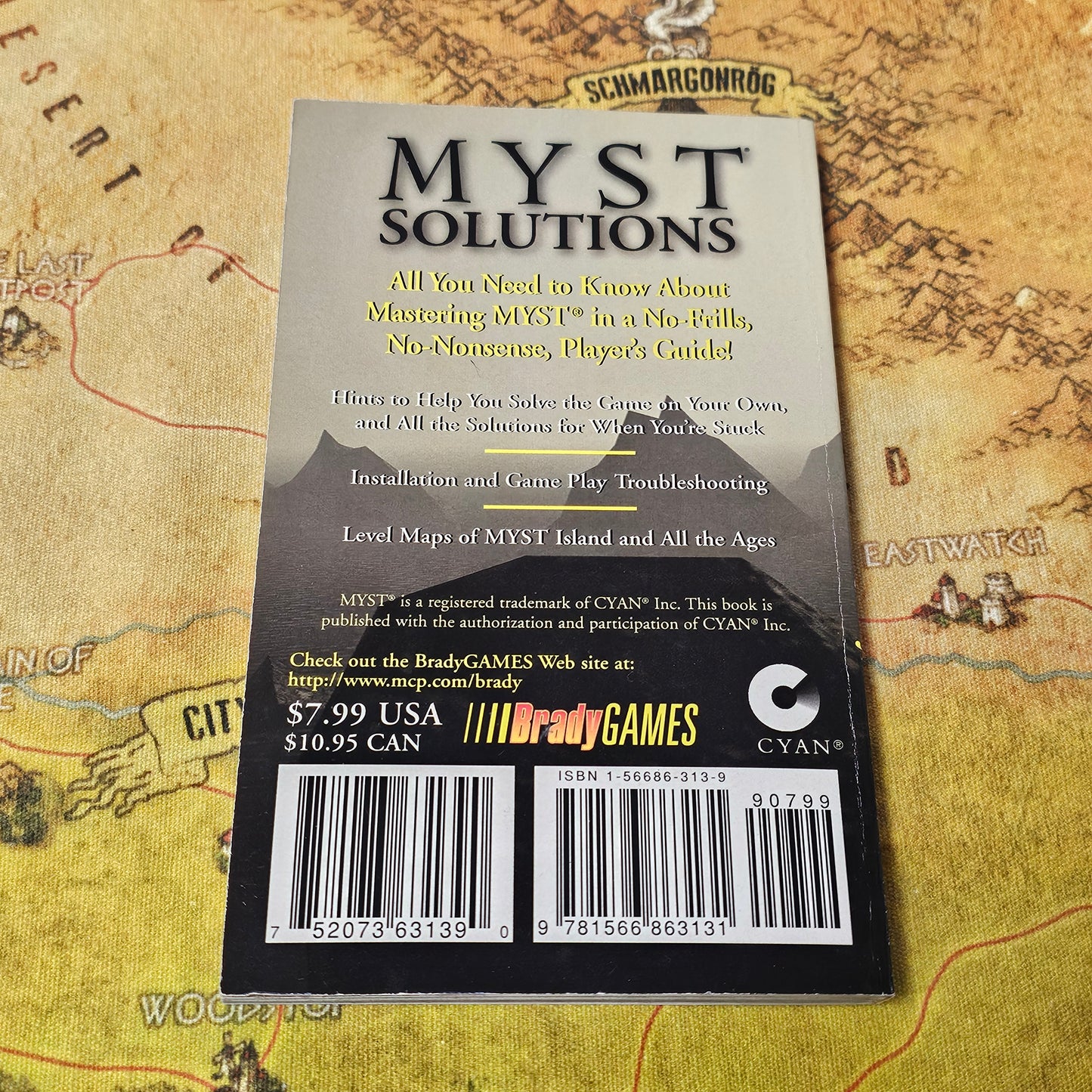 142: Myst Solutions Book