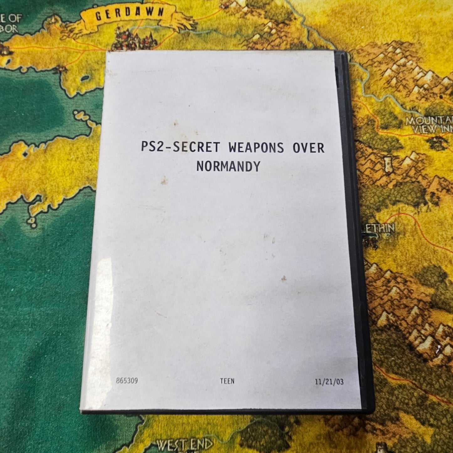 096: Secret Weapons Over Normandy - PS2