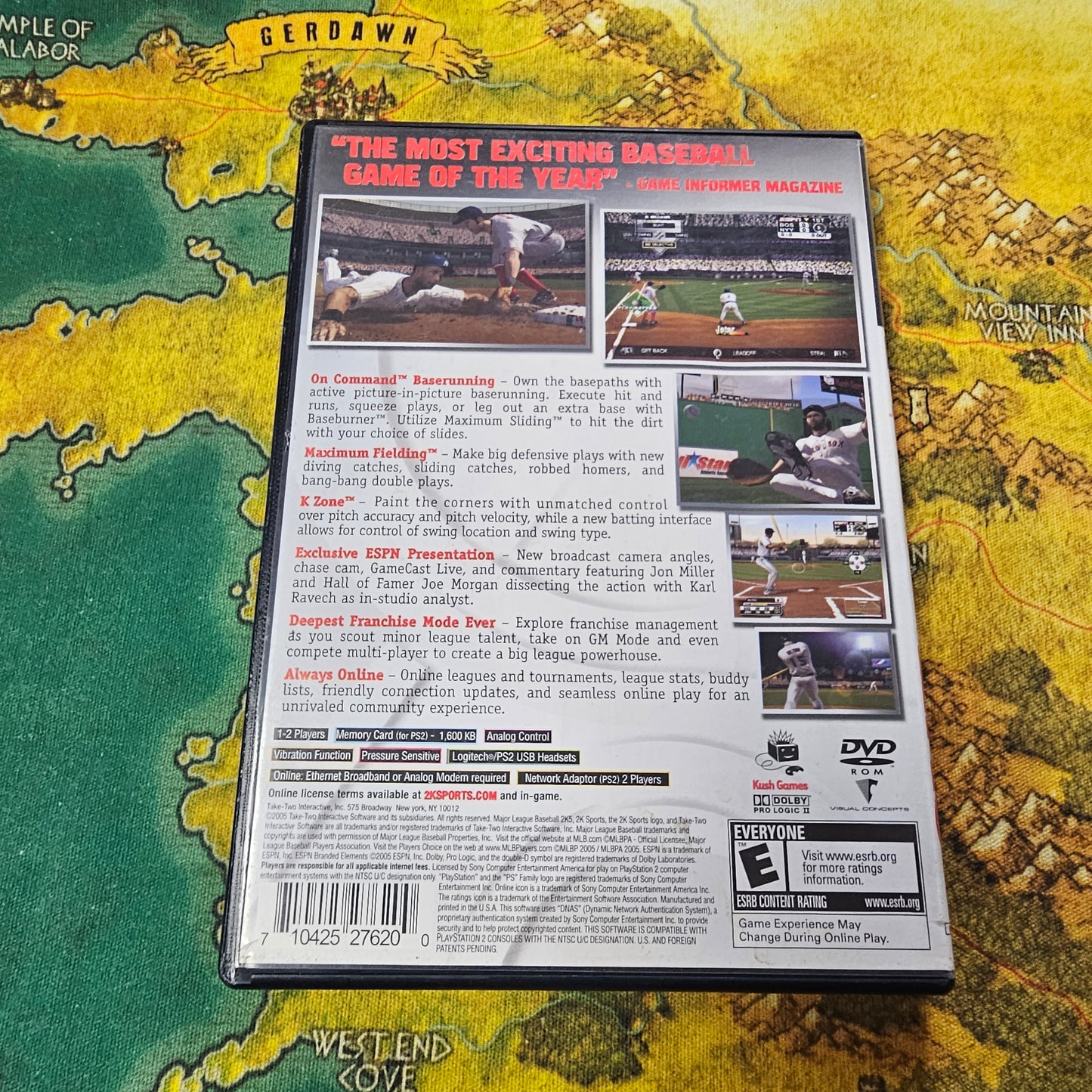 087: Major League Baseball 2K5 - PS2
