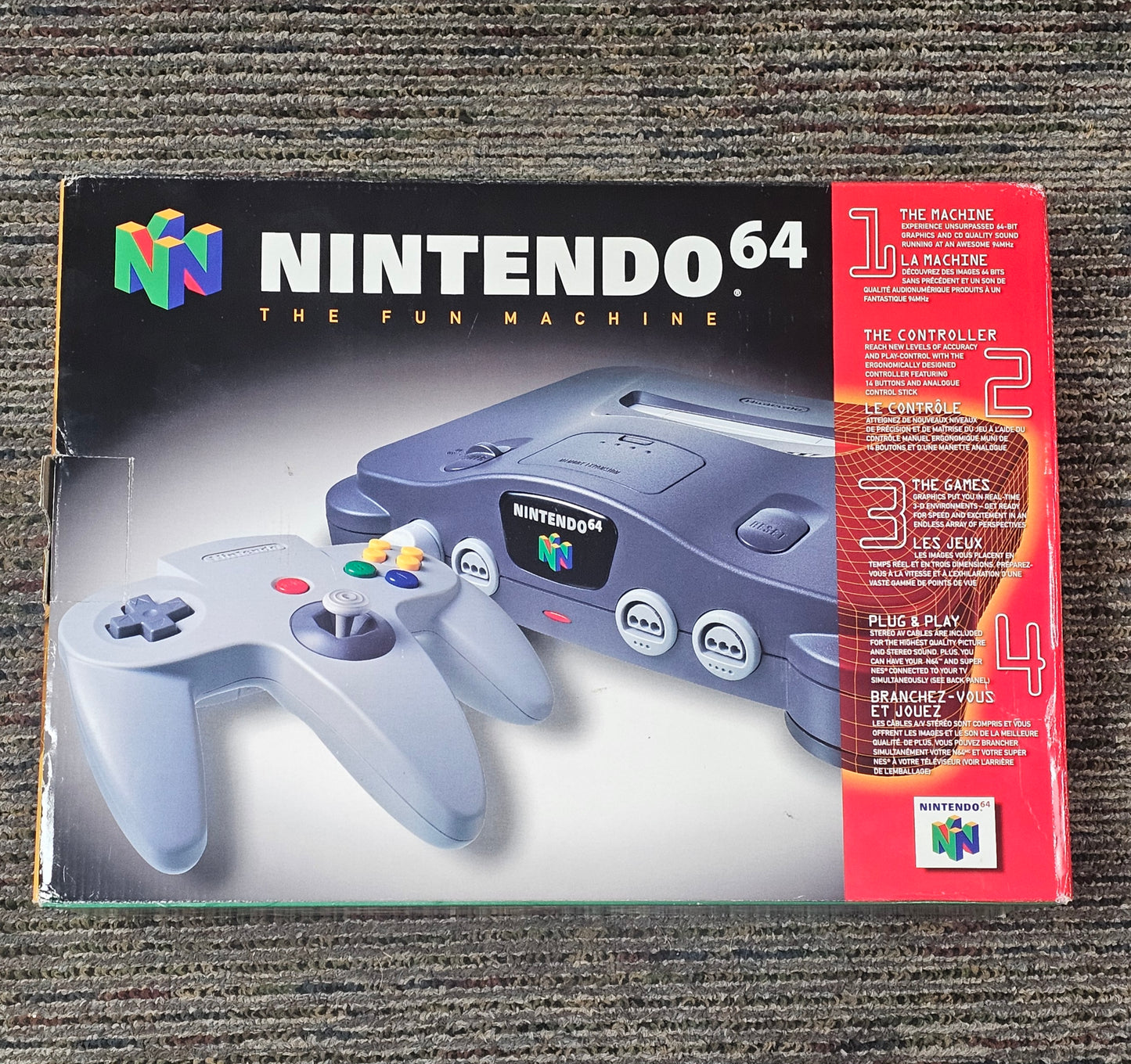 137: N64 Box (No Console)