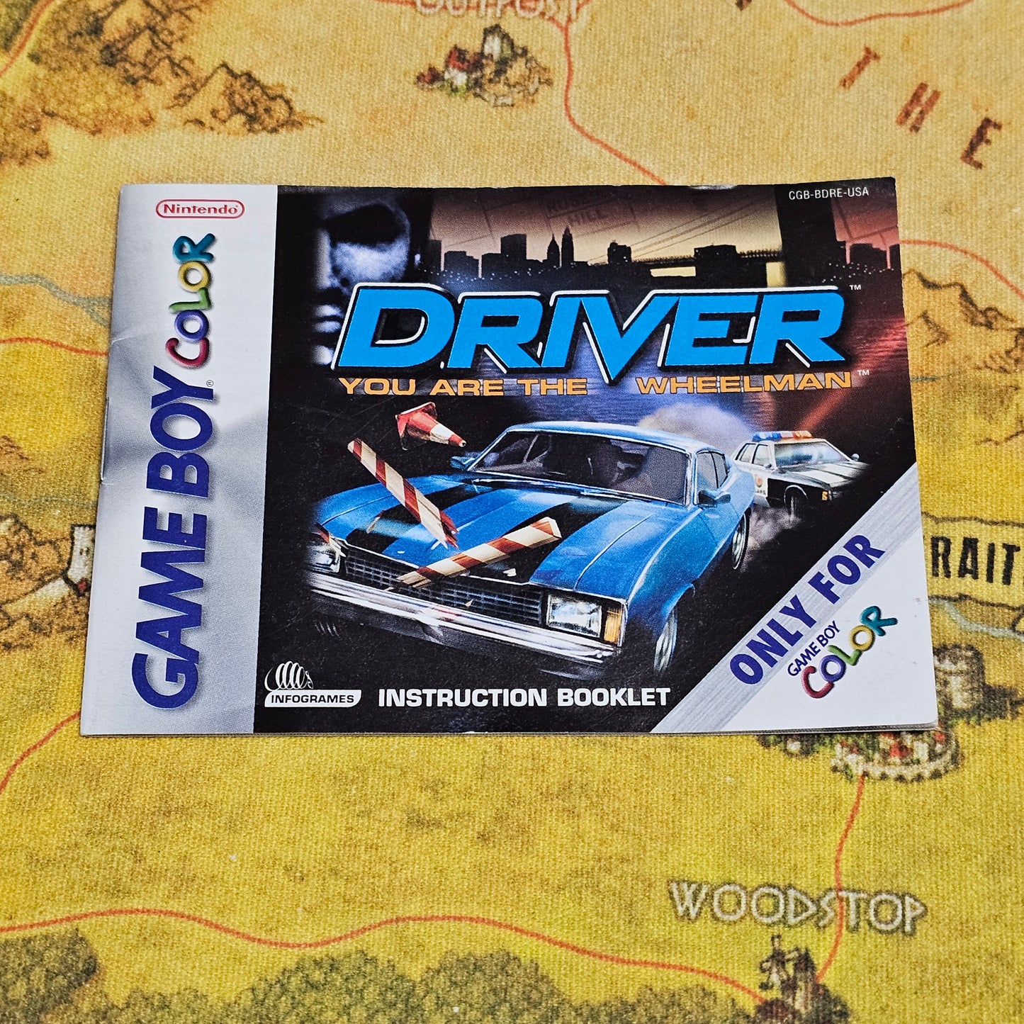 141: MANUAL Driver - Game Boy Color