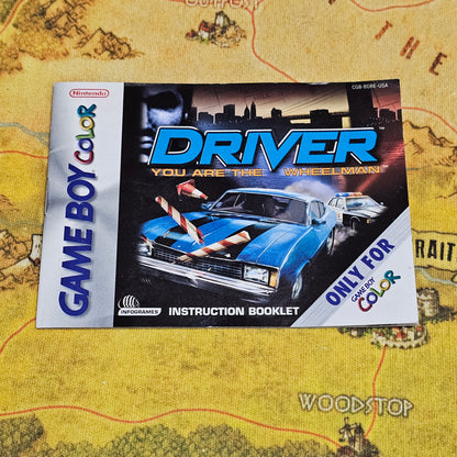 141: MANUAL Driver - Game Boy Color