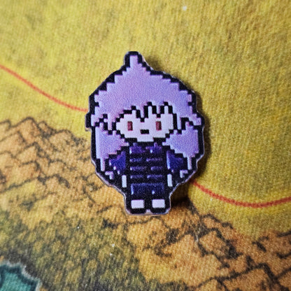 164: Badeline Acrylic Pin