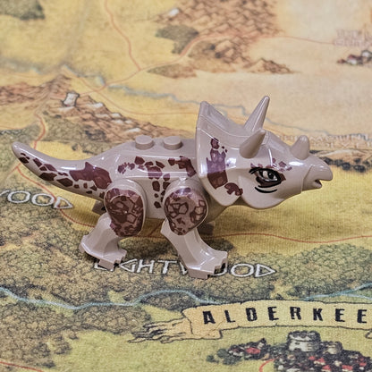 307: Triceratops Building Block Toy