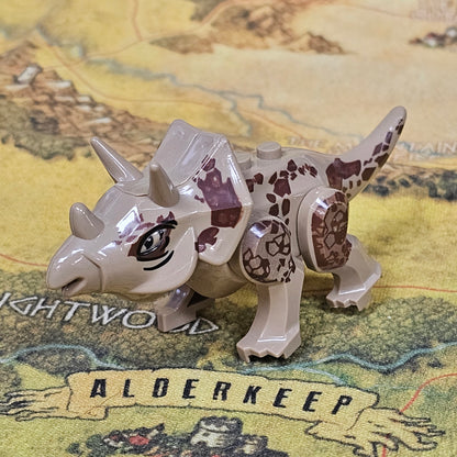 307: Triceratops Building Block Toy