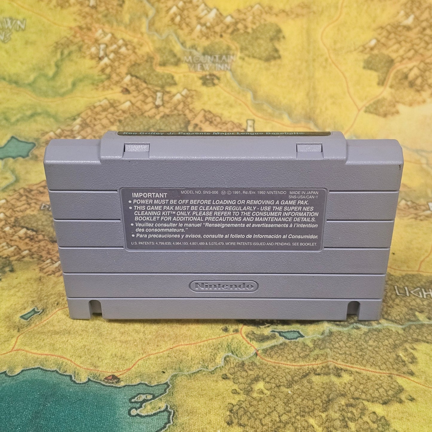 018: Ken Griffey Jr. Presents Major League Baseball - SNES