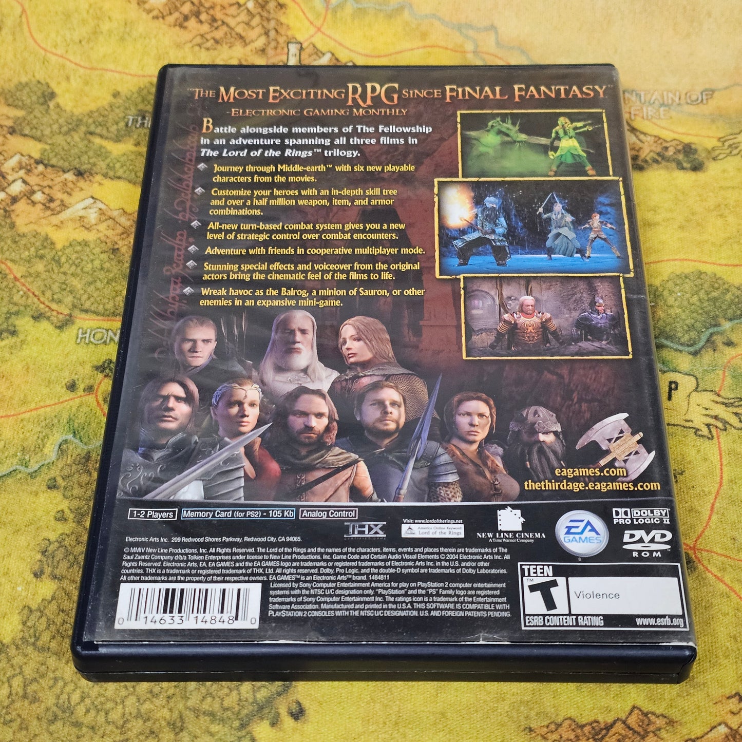 039: The Lord of the Rings: The Third Age - PS2