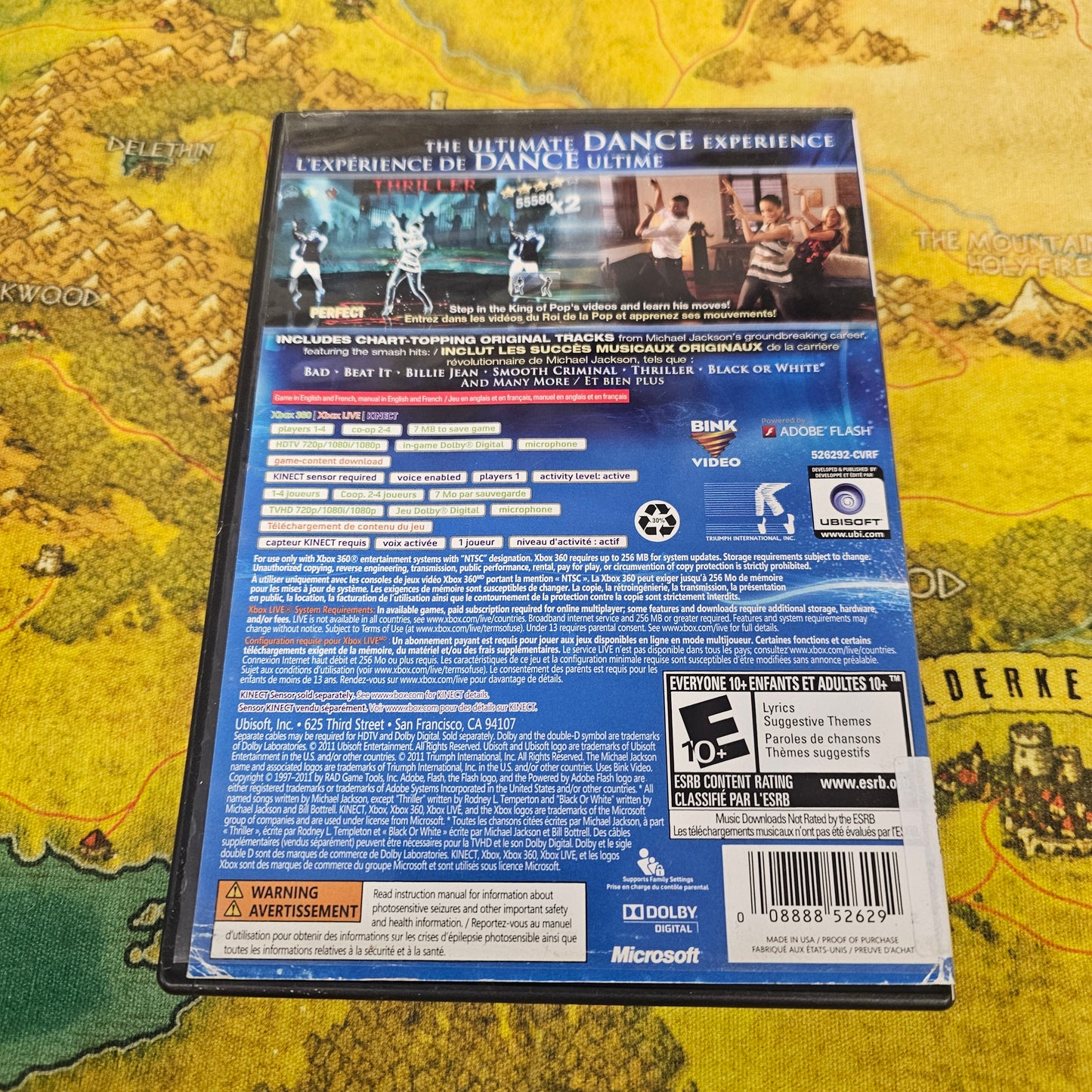 061: Michael Jackson: The Experience - XBox 360