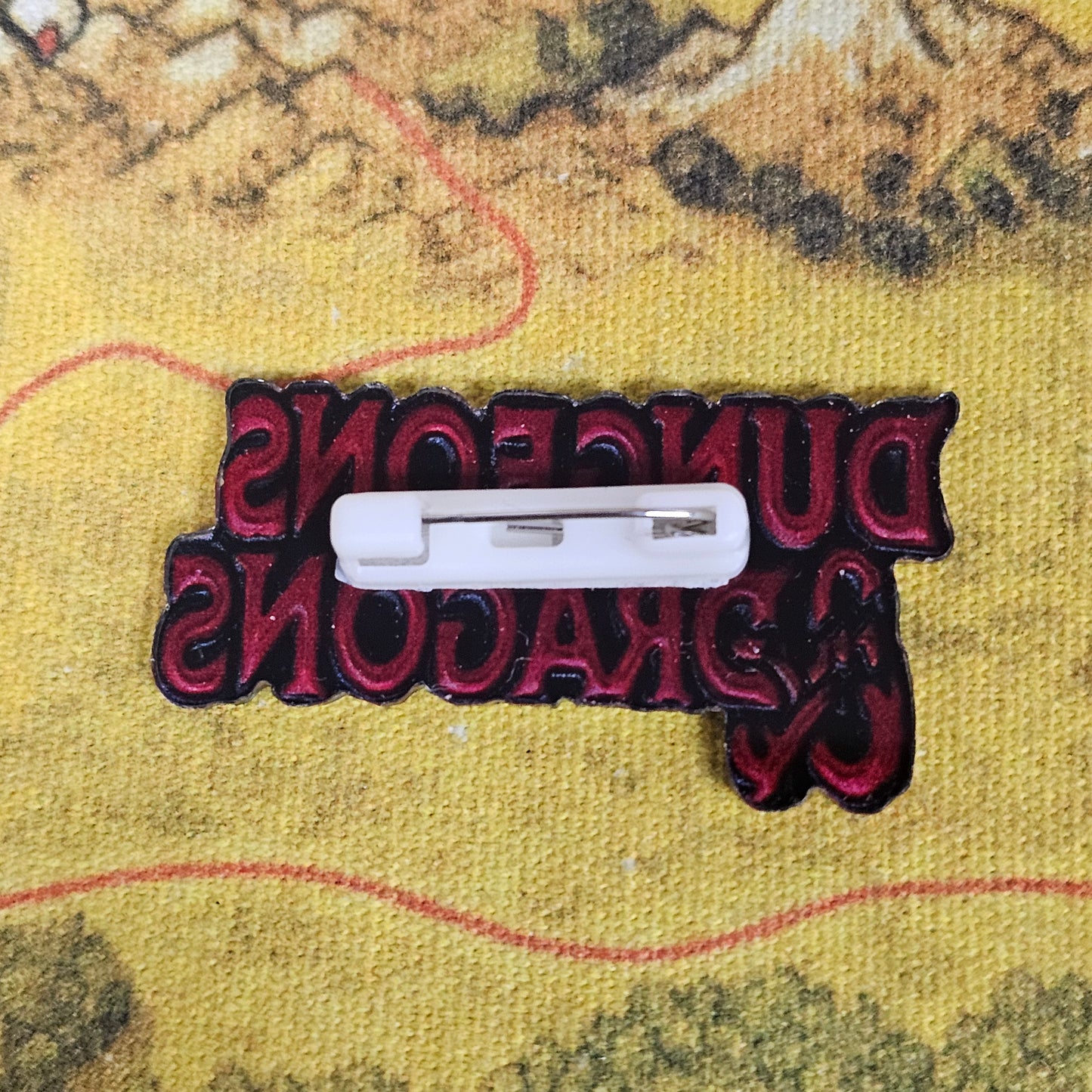 381: D&D Acrylic Pin