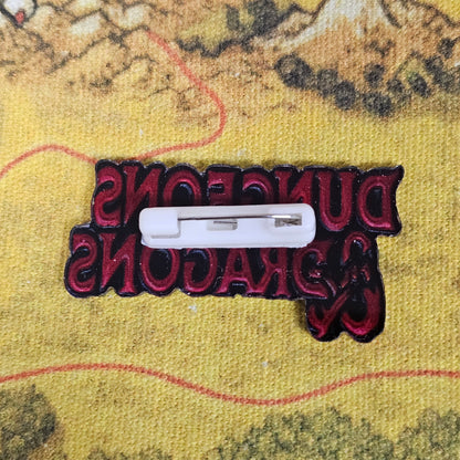 381: D&D Acrylic Pin