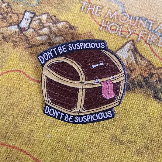 382: Don't Be Sus Mimic Acrylic Pin