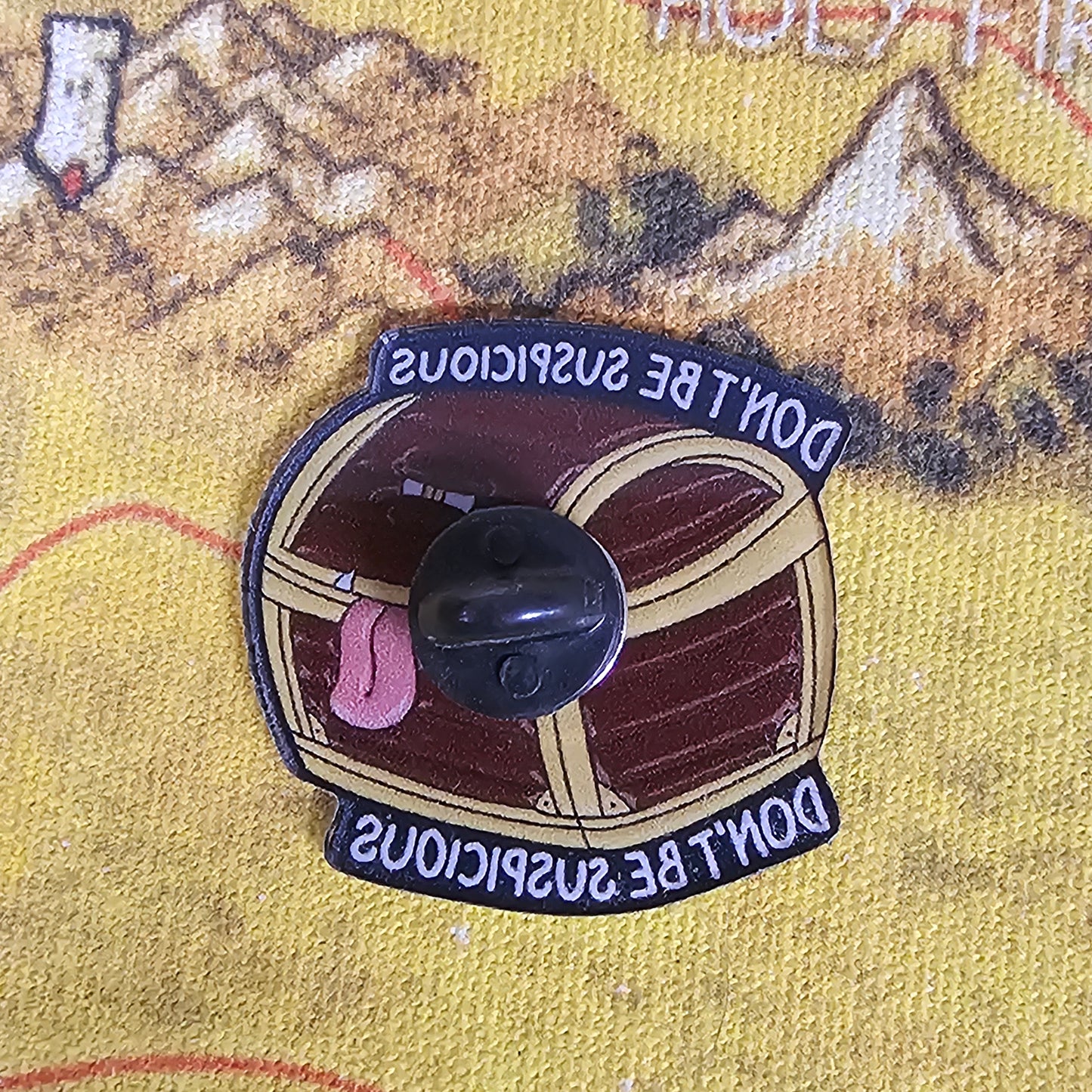 382: Don't Be Sus Mimic Acrylic Pin