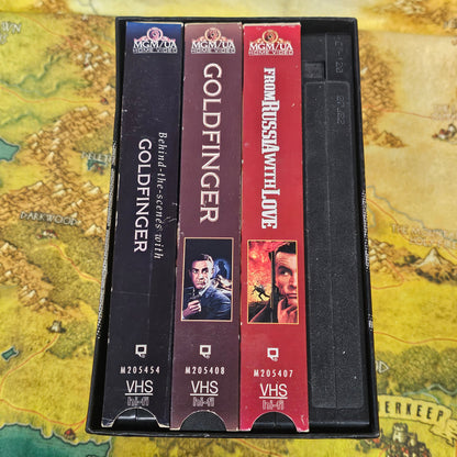 254: 007 James Bond Gift Set Vol 1 (VHS)