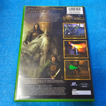 140: The Lord of the Rings: The Fellowship of the Ring - XBox