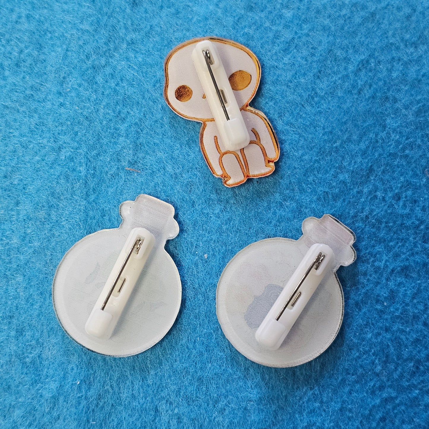 234: Ghibli Acrylic Pins Lot 1