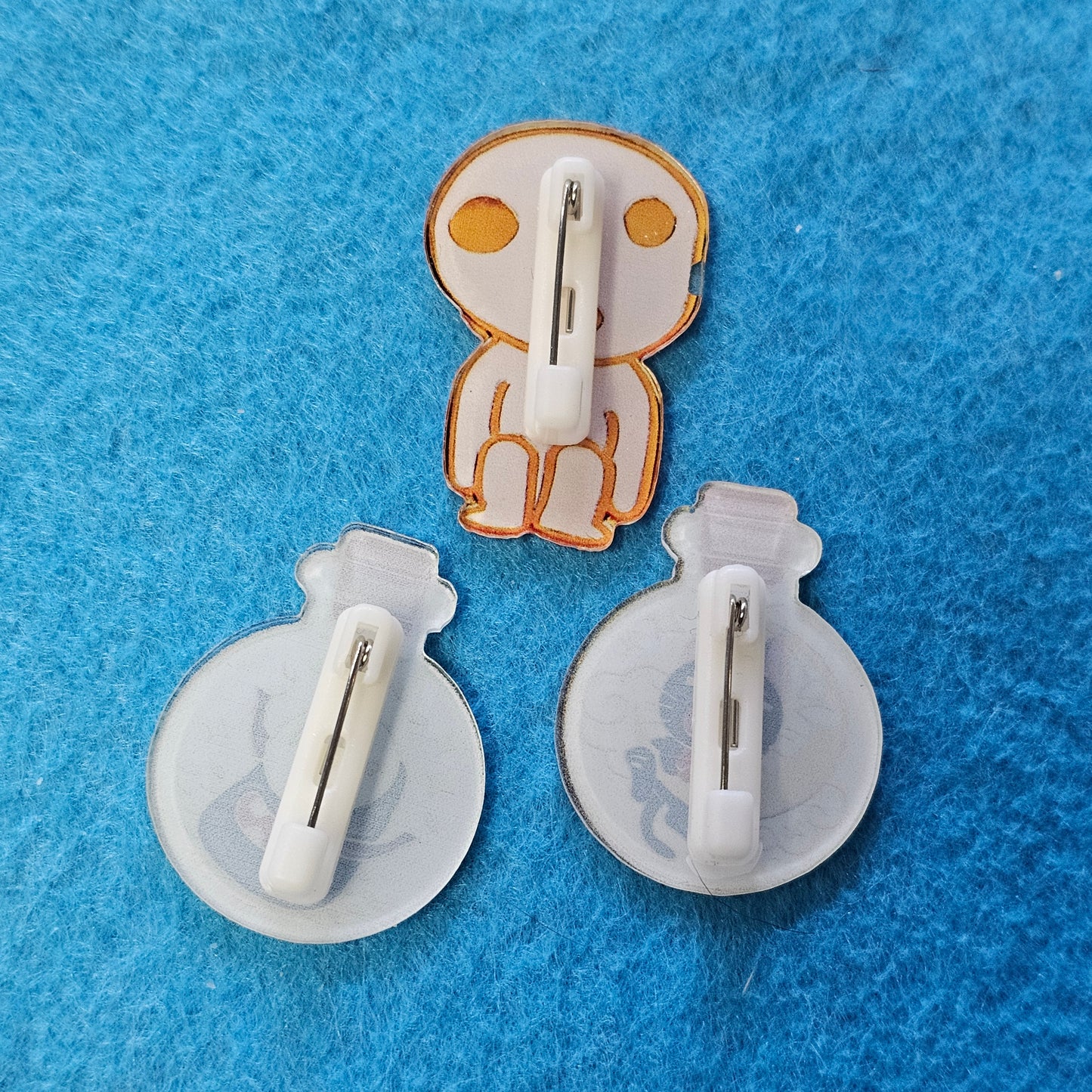 235: Ghibli Acrylic Pins Lot 2