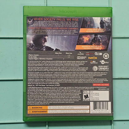 115: Tom Clancy's The Division - XBox One