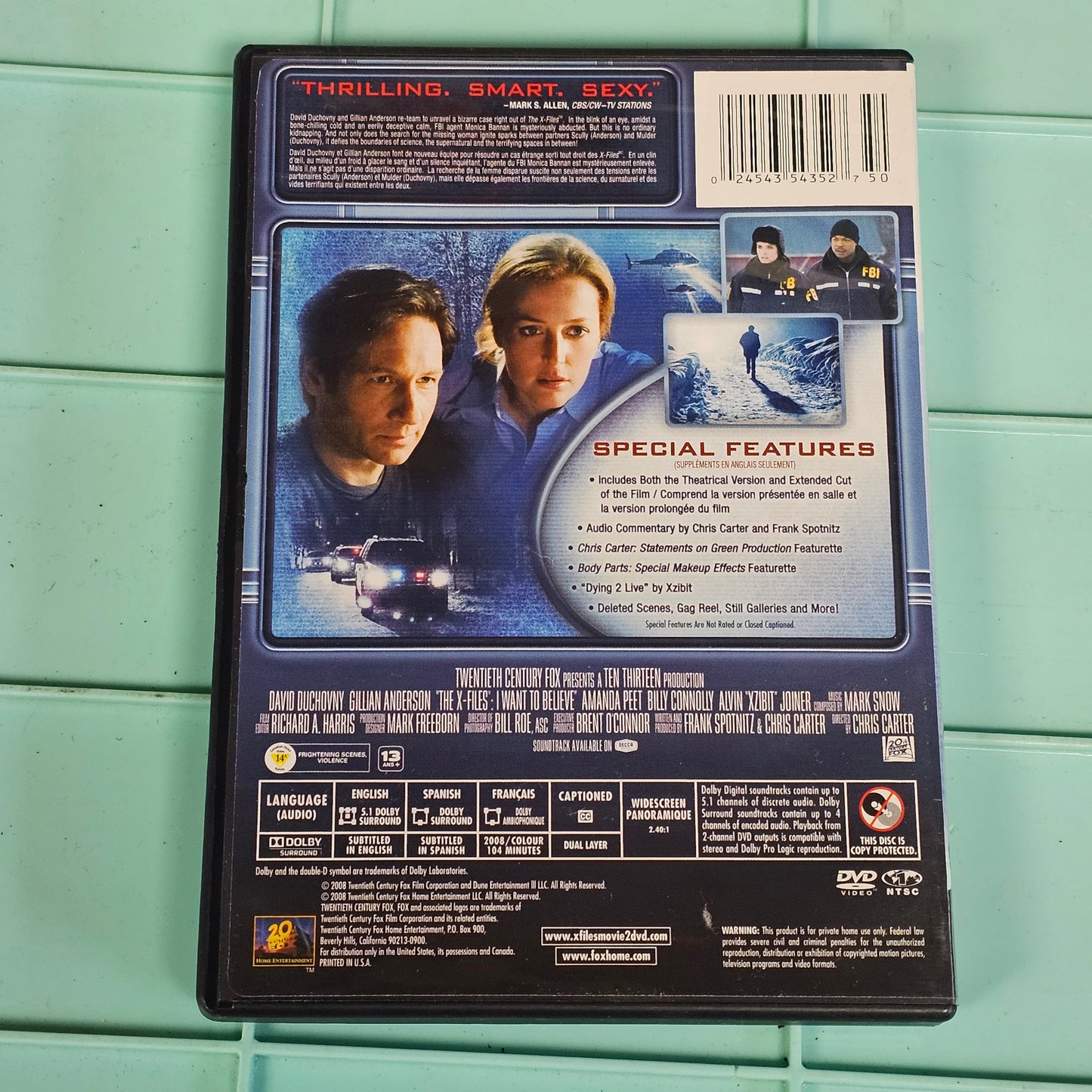 186: The X-Files: I Want to Believe (DVD)