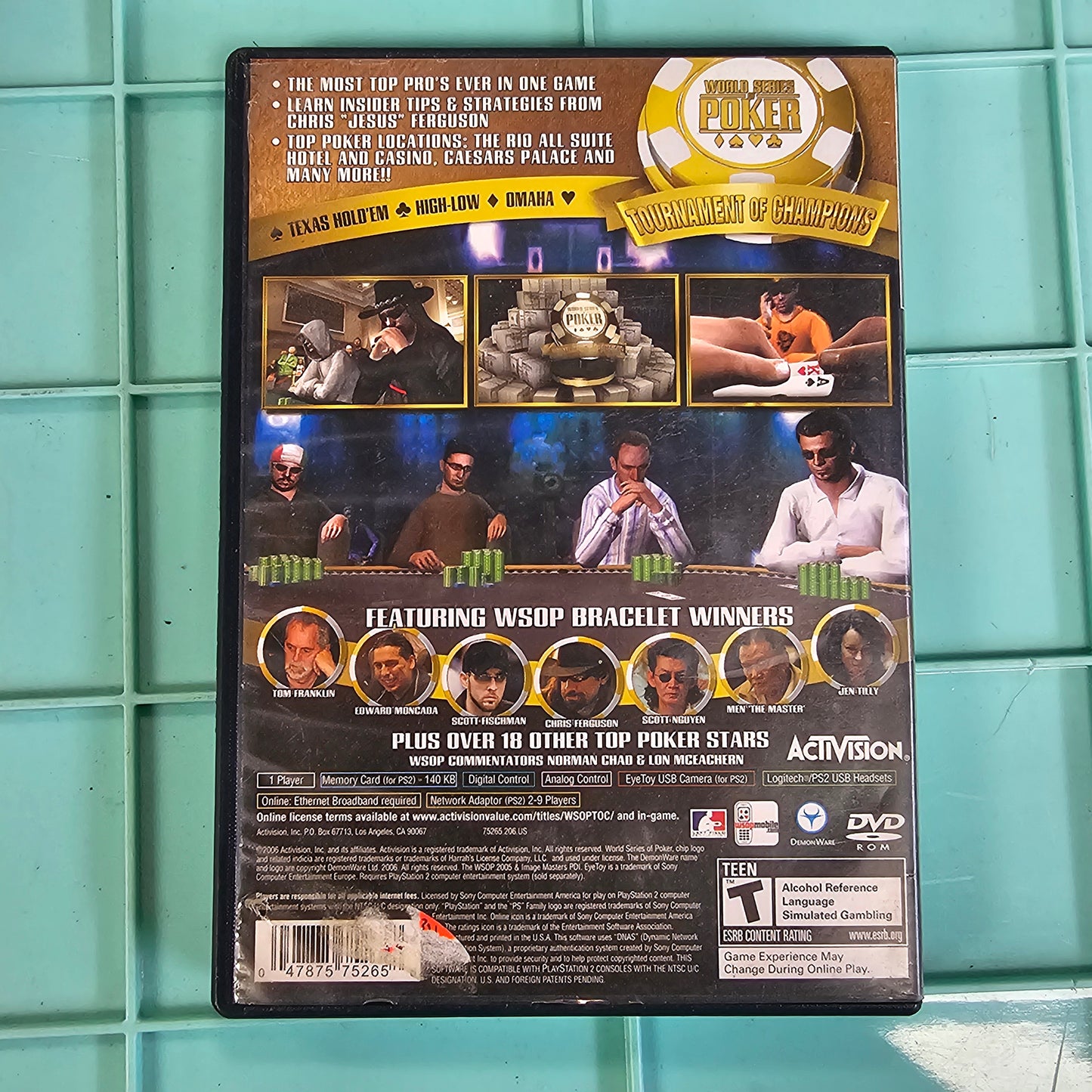 124: World Series of Poker: Tournament of Champions 2007 - PS2