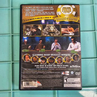 124: World Series of Poker: Tournament of Champions 2007 - PS2