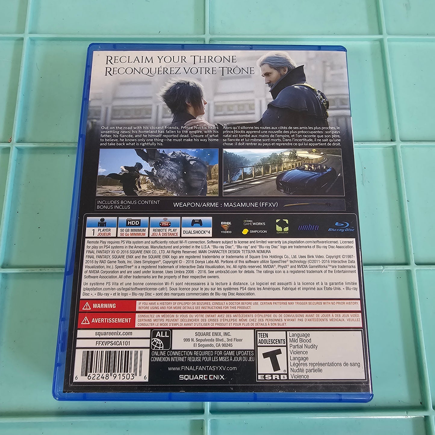 057: Final Fantasy XV - PS4