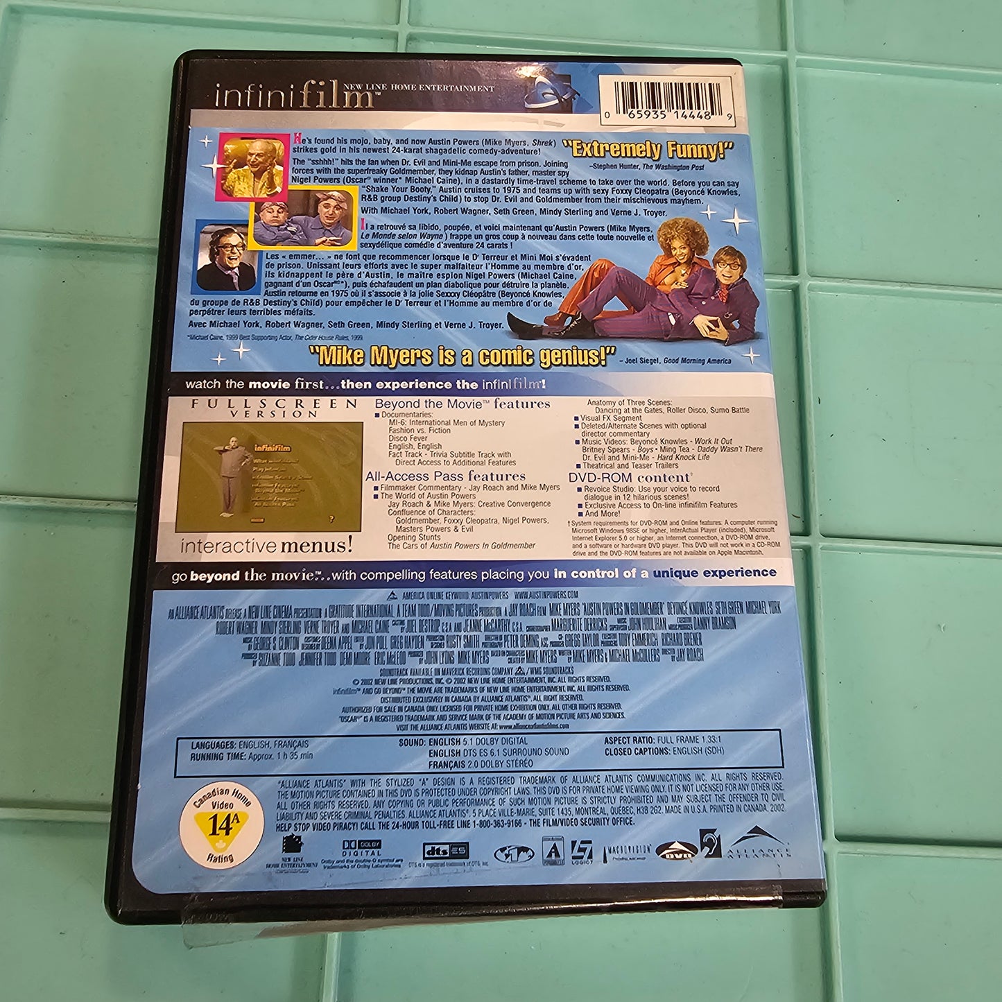 191: Austin Powers Goldmember (DVD)
