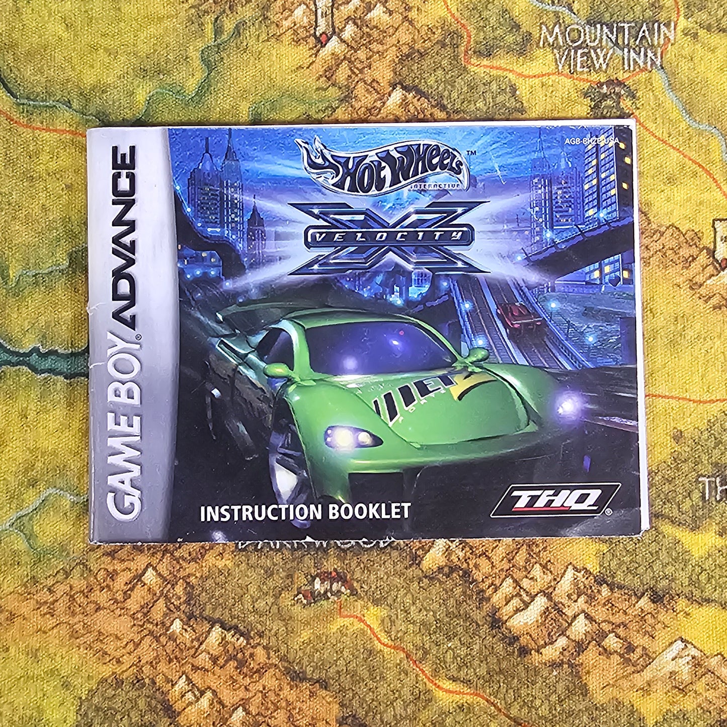 168: (MANUAL) Hot Wheels: World Race / Velocity X - GBA