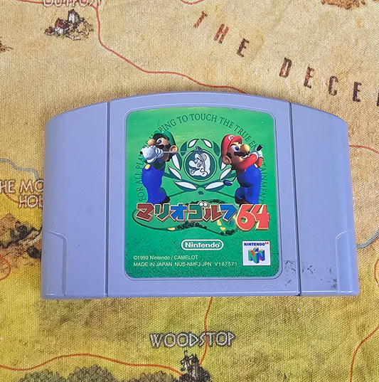 115: Mario Golf 64 (Japan Import) - N64