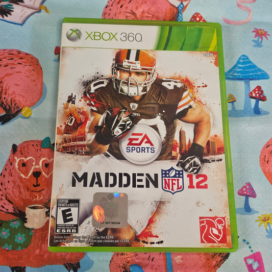 071: Madden NFL 12 - XBox 360