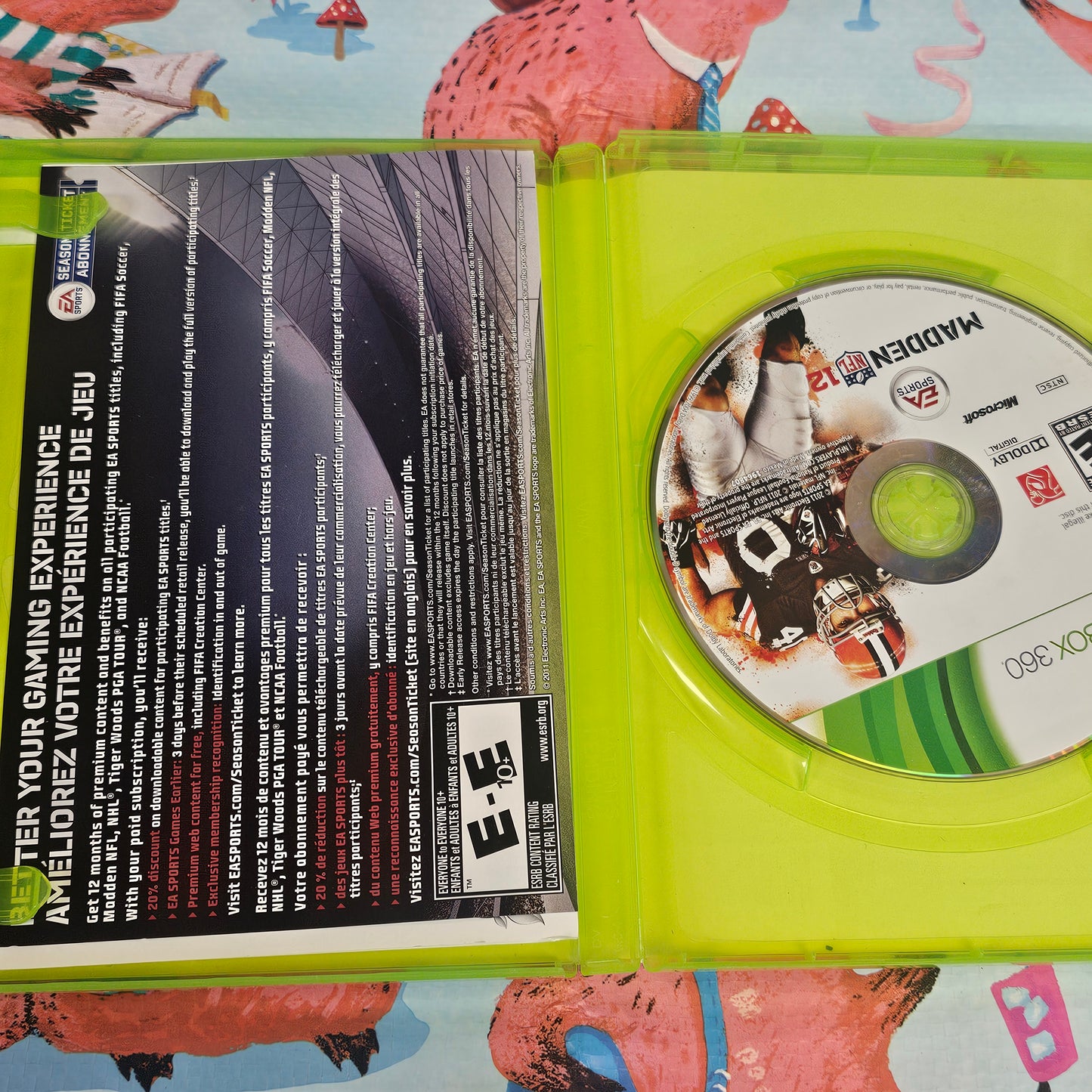 071: Madden NFL 12 - XBox 360