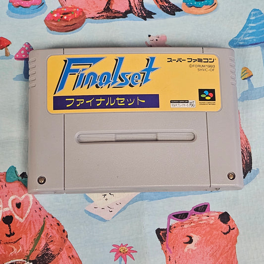 111: Final Set Tennis (Japan Import) - Super Famicom